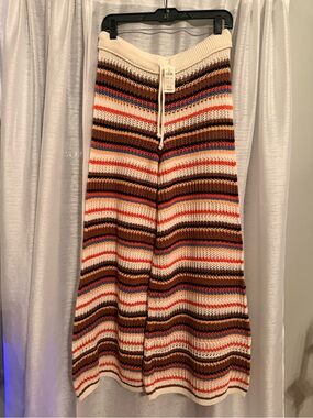 Aerie Crochet Party Pants multi color